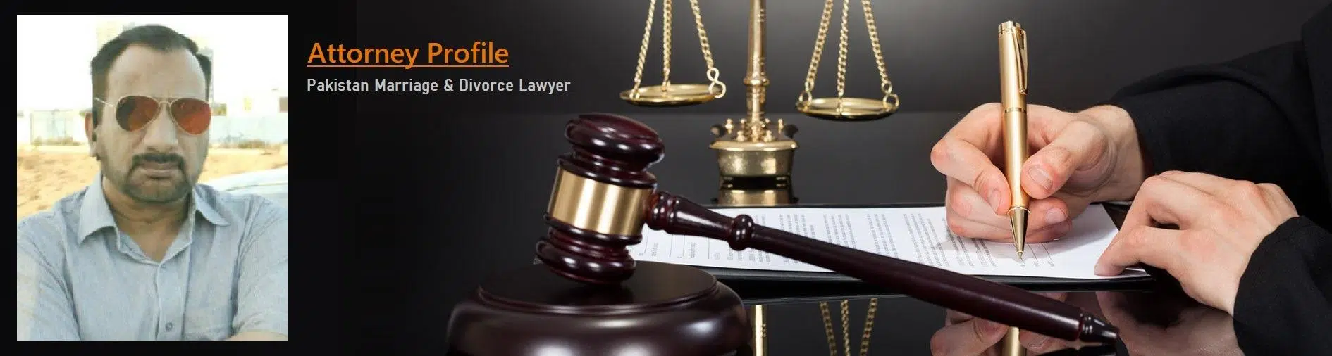 Zahid Akhtar Advocate at the Zahid Law Associates chambers, Karachi