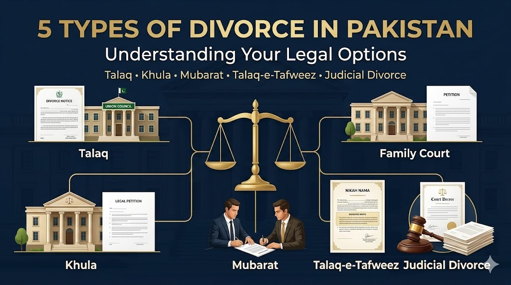 Divorce Procedure in Pakistan: Complete Legal Guide Types of Divorce Recognised in Pakistan
